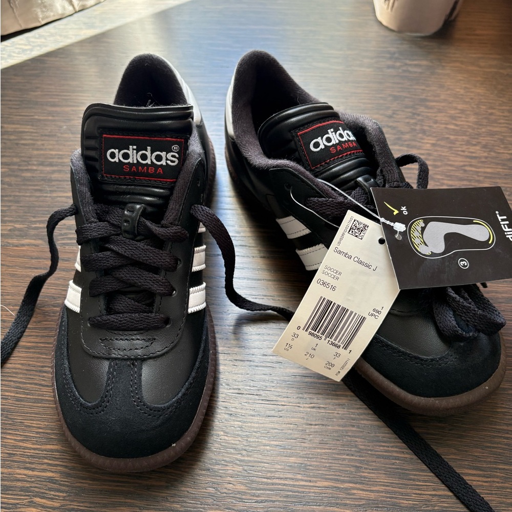 Adidas Samba Classic Black and White Sneakers